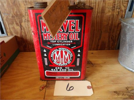 MARVEL MYSTERY OIL CAN