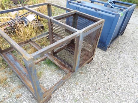 ALL STEEL CAGES W / HYDRAULIC ETC TANK