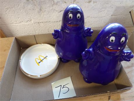 GRIMACE - MCDONALDS ASH TRAY