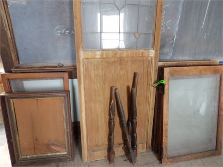 TABLE LEGS - LEAD GLASS DOOR ETC