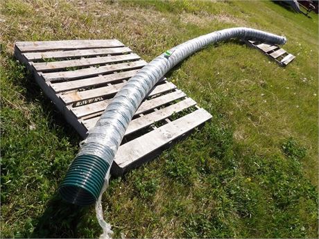 HEAVY PLASTIC DRAIN HOSE 6"-20' L APPROX.
