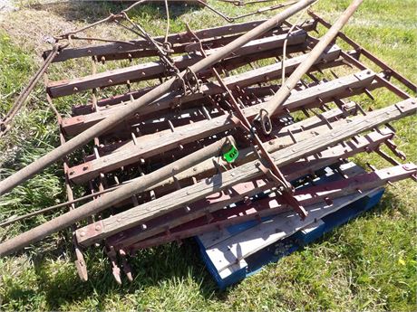 4 SECTION WOOD DRAG