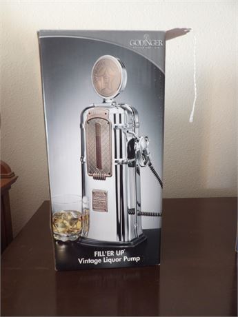 FILLER'ER UP VINTAGE LIQUOR PUMP