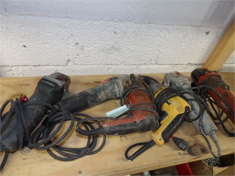 METABO & HILTI GRINDERS - DEWALT & HILTI DRILLS