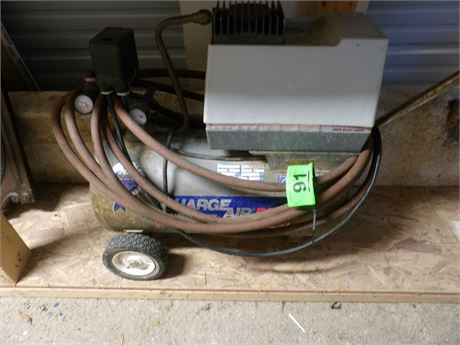 INGERSOLL - RAND AIR COMPRESSOR .75 HP
