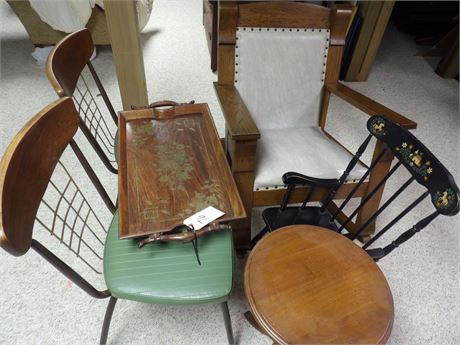 VINTAGE CHAIRS - NIGHT STAND