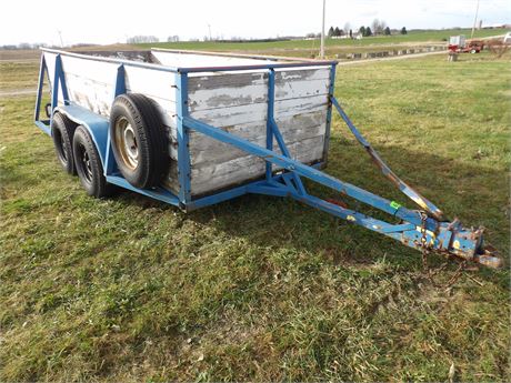 TANDEM AXLE TRAILER 5'x12'