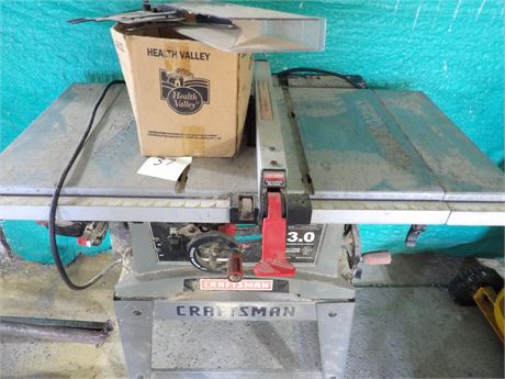 CRAFTSMAN 10" TABLE SAW