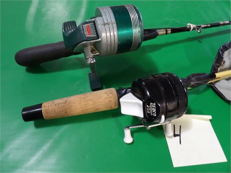 SCANDIA - ZEBCO REELS W / POLES