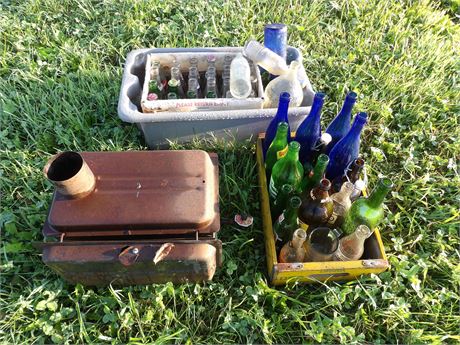 VINTAGE HEATER - COLLECTOR BOTTLES