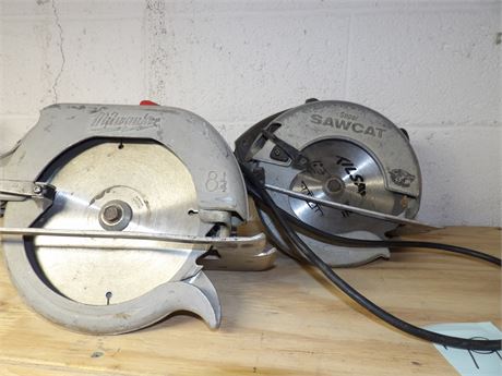 SUPER SAWCAT & MILWAUKEE SAWS