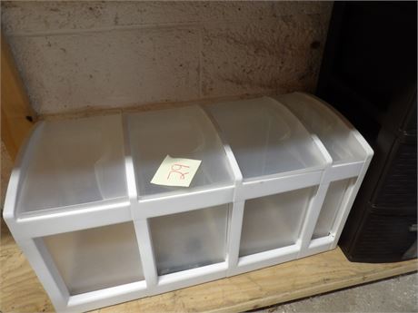 PLASTIC STORAGE DRAWERS