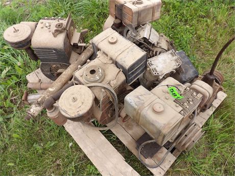 LARGE ASSORTMENT OF GAS ENGINES