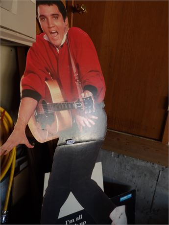 ELVIS CARDBOARD CUT OUT