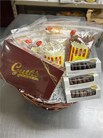 Candy & Popcorn Basket