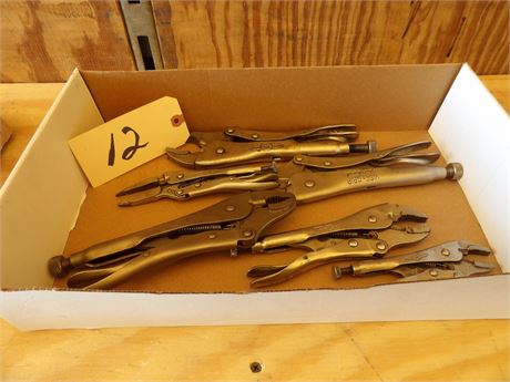 ADJUSTABLE LOCKING PLIERS - SOME VISE GRIP