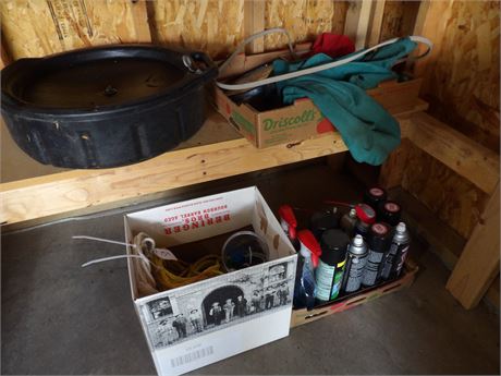 SHOP CLEANERS - ROPE - ZIP TIES ETC