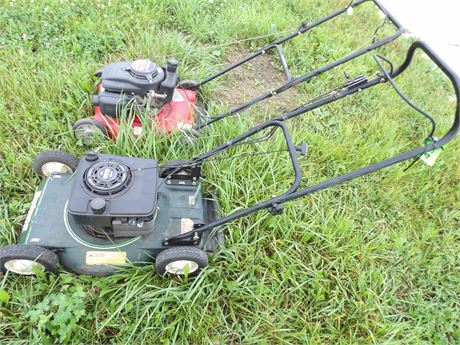 PUSH MOWERS ( 2 ) BOLENS- YARDMASTER