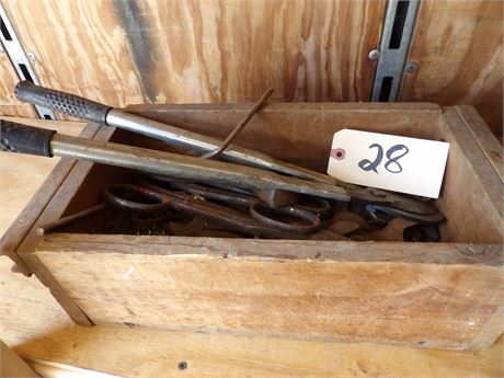 VINTAGE TOOLS - WRENCHES - NIPPERS - ETC
