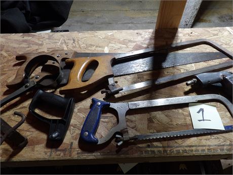 HAND TOOLS - SAWS - AIR DRILL