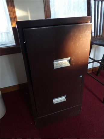 2 DRAWER FILE CABINET