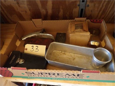 VINTAGE ITEMS - DUNLAP TOOL - PLUS MORE