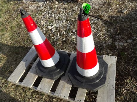 YARD CONES ( 4 TOTAL )