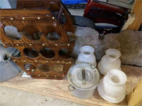 BOTTLE RACK - GLOBES ETC