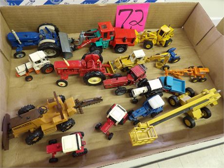 SMALL SCALE CONSTRUCTION TOYS ETC