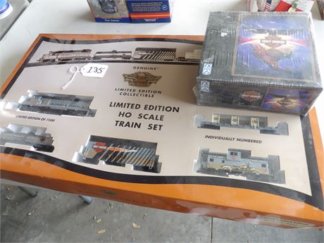 HARLEY DAVIDSON 500 PC PUZZLE - HD LIMITED EDITION HO SCALE TRAIN SET