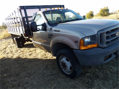 1999 FORD F- 550  W/ 16 ' DUMP BOX