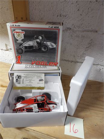 1:18 SCALE RICK VOGLER CAR - KNOXVILLE IOWA HALL OF FAME & MUSEUM