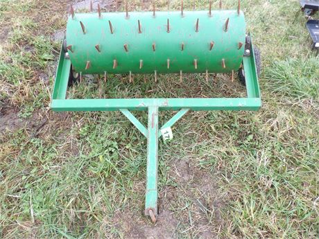 HEAVY DUTY ALL STEEL YARD AERATOR PULL TYPE