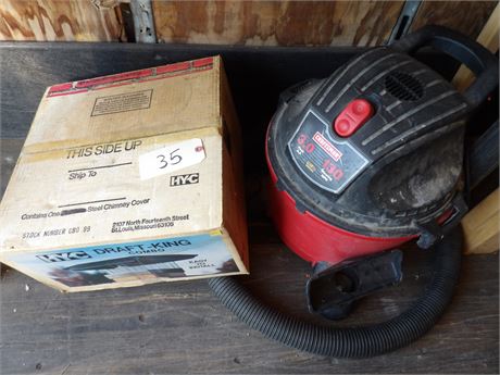CRAFTSMAN SHOP VAC - CHIMNEY COVER