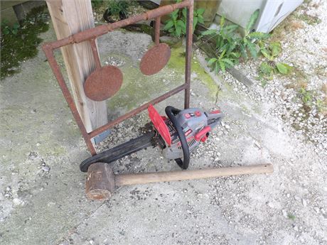 CHAINSAW - SLEDGE HAMMER - TARGET