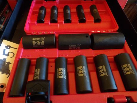 METRIC 1/2 IMPACT SOCKETS
