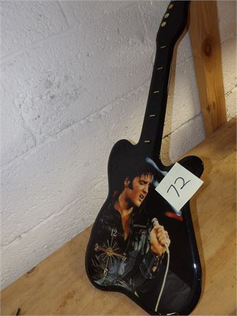 ELVIS GUITAR CLOCK