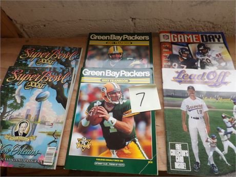 GREEN BAY PACKERS 2001 & 1993 YEARBOOKS - SUPER BOWL 1997