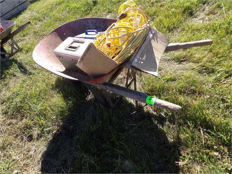 FISHING BOX - SHOP LIGHTS - WHEELBARROW