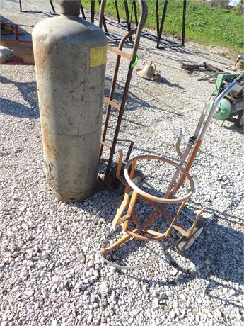MILK TRANSIT CART - HAND CART - TANK