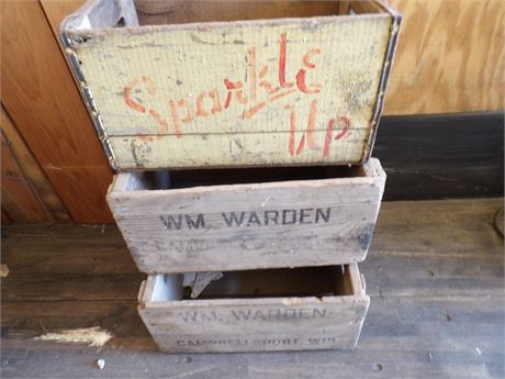 WOODEN BOXES ( 3 )